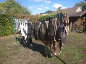 Eczeemdekens wassen