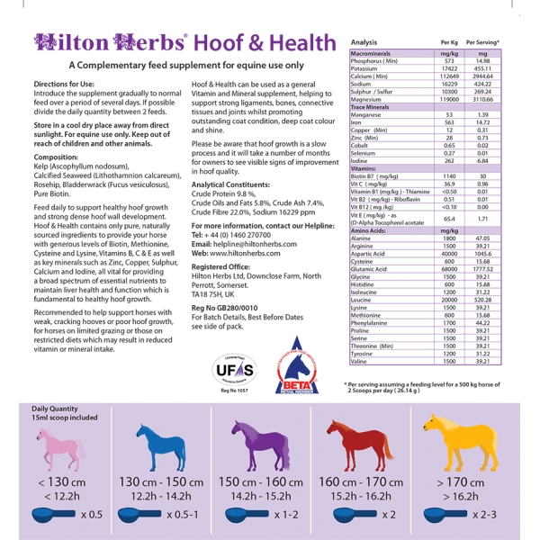 Hilton Herbs Hoof & Health