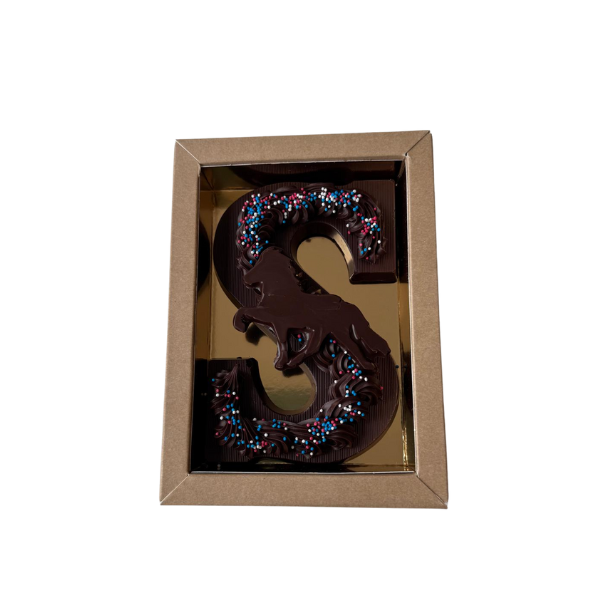 Chocoladeletter met ijslander puur Chocoladeletter met ijslander puur